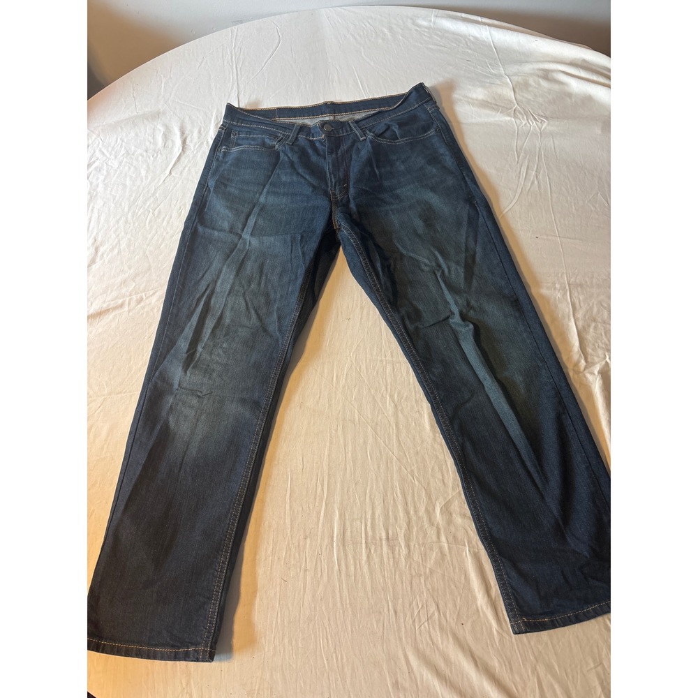 Levi's 541 Athletic Taper Jeans Mens 34x30 Dark Wash Blue Denim